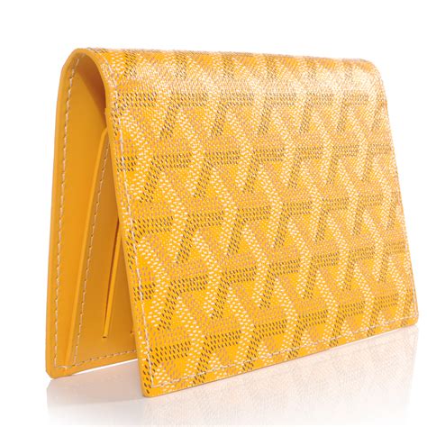 men goyard wallets|Goyard passport wallet.